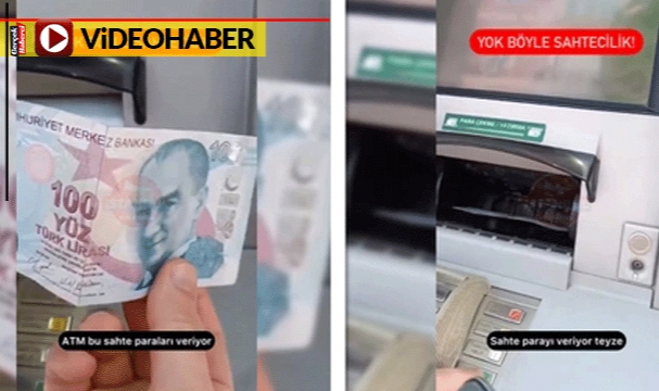 ATM'yi böyle dolandırdılar