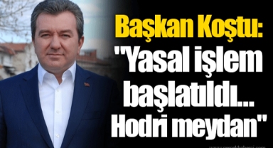 Başkan Koştu: