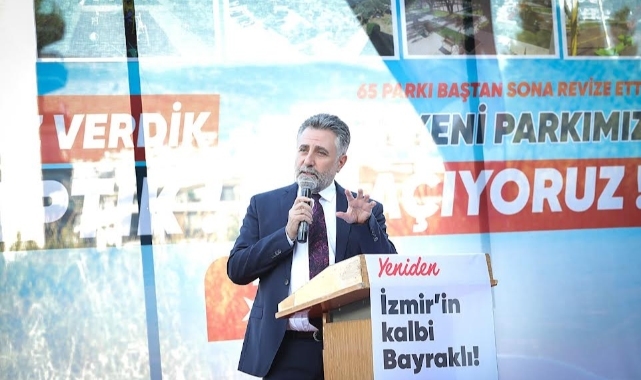 Bayraklı’da 21 yeni, revize edilen 68 park açıldı