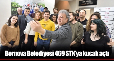 Bornova Belediyesi 469 STK’ya kucak açtı