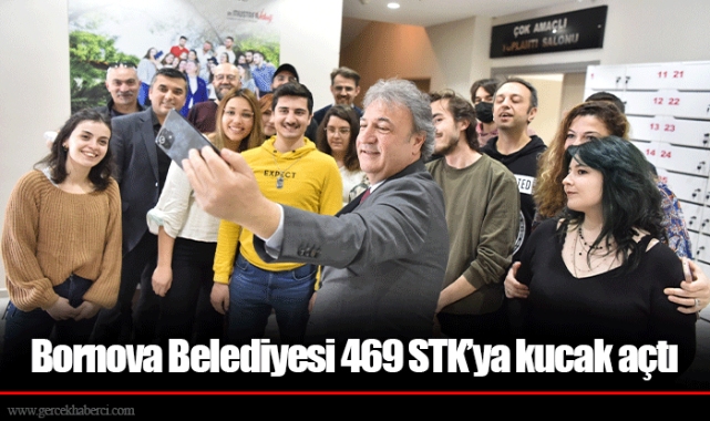 Bornova Belediyesi 469 STK’ya kucak açtı