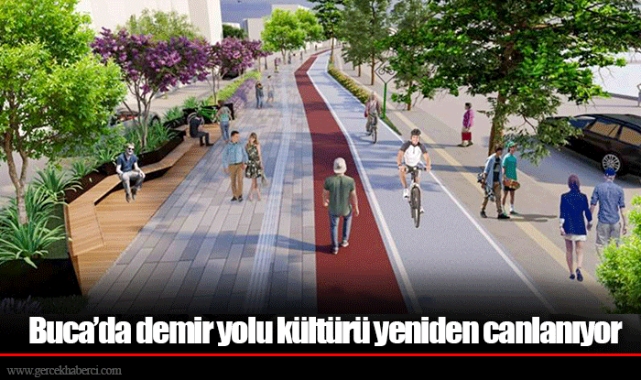 Buca’da demir yolu kültürü yeniden canlanıyor
