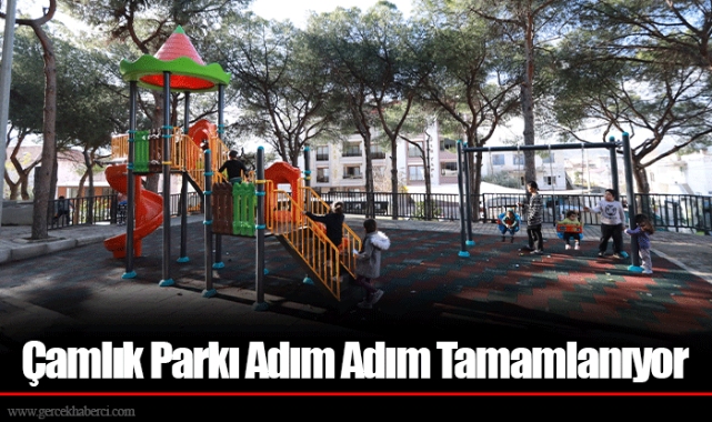 Çamlık Parkı Adım Adım Tamamlanıyor