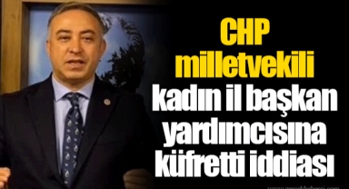 CHP milletvekili kadın il başkan yardımcısına küfretti iddiası