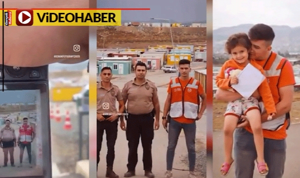 Deprem bölgesindeki polislerle fotoğrafçının diyaloğu gülümsetti: "Çocuklara bir şey getirdin mi"