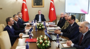 Erdoğan başkanlık etti: Dolmabahçe'de güvenlik zirvesi