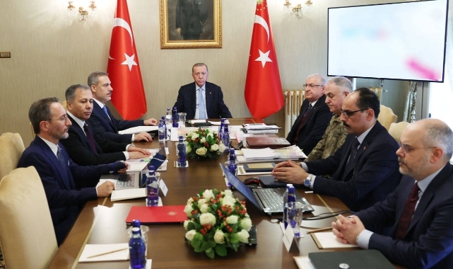 Erdoğan başkanlık etti: Dolmabahçe'de güvenlik zirvesi
