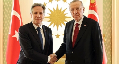 Erdoğan ile Blinken Vahdettin Köşkü’nde görüşüyor