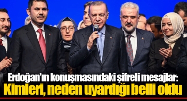 Erdoğan'ın konuşmasındaki şifreli mesajlar: Kimleri, neden uyardığı belli oldu