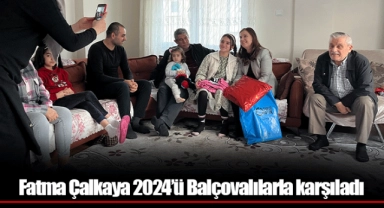 Fatma Çalkaya 2024’ü Balçovalılarla karşıladı