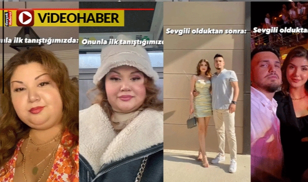 Genç kadının erkek arkadaşıyla tanıştıktan sonraki dönüşümü olay oldu