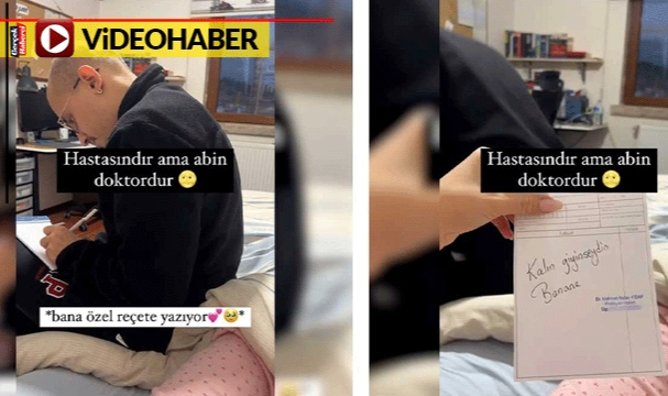 Hasta kardeş özel reçete bekledi... Doktor abiden: 'Kalın giyinseydin'