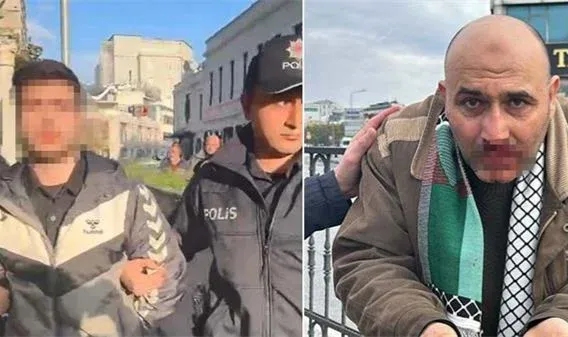 Hilafet bayrağı taşıyan vatandaşa yumruk atan öğrencinin ifadesi ortaya çıktı: Kendimi korumak amacıyla yaptım