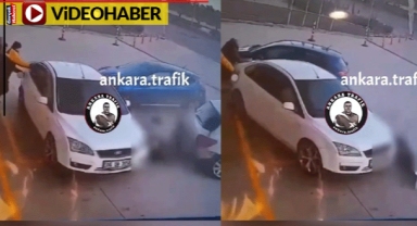 Hızla geldi, akaryakıt istasyonuna daldı: O vatandaş son anda kurtuldu