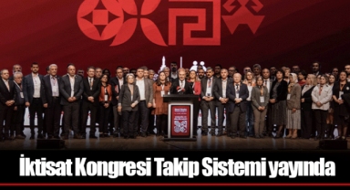 İktisat Kongresi Takip Sistemi yayında