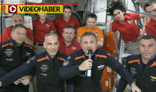 İlk Türk Astronot Alper Gezeravcı Uluslararası Uzay İstasyonu’ndan Dünya’ya seslendi: İstikbal göklerdedir!