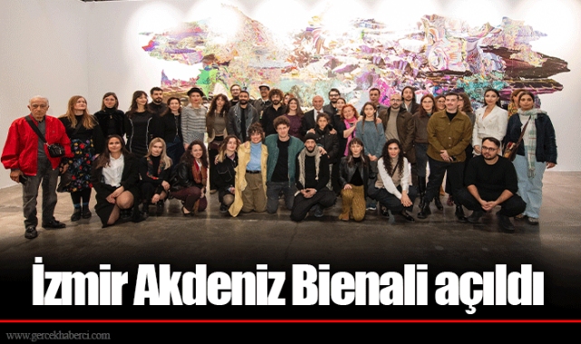 İzmir Akdeniz Bienali açıldı