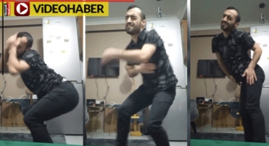 Kamerayı açtı, dansa başladı... O figürlere yorum yağdı: