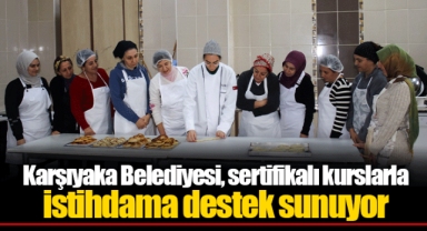 Karşıyaka Belediyesi, sertifikalı kurslarla istihdama destek sunuyor