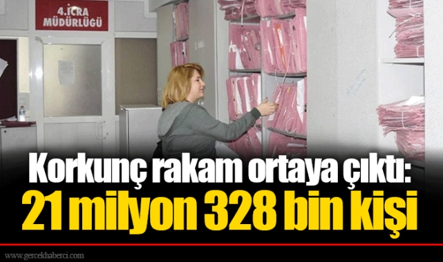 Korkunç rakam ortaya çıktı: 21 milyon 328 bin kişi
