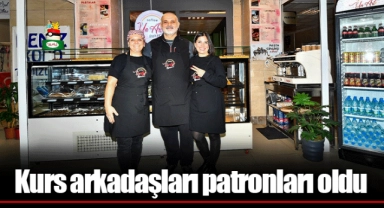 Kurs arkadaşları patronları oldu