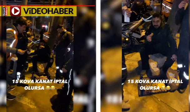 Kuryenin paylaştığı görüntü tartışma yarattı: Gerçek ne çıktı