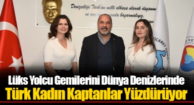 Lüks Yolcu Gemilerini Dünya Denizlerinde Türk Kadın Kaptanlar Yüzdürüyor