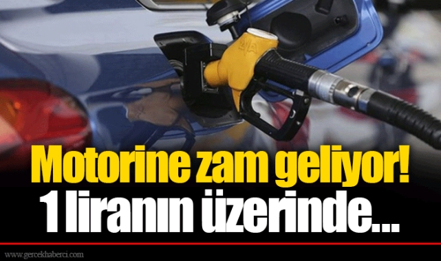 Motorine zam geliyor! 1 liranın üzerinde...
