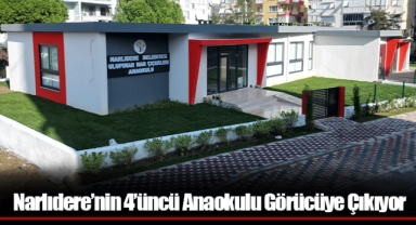 Narlıdere'nin 4'üncü Anaokulu Görücüye Çıkıyor