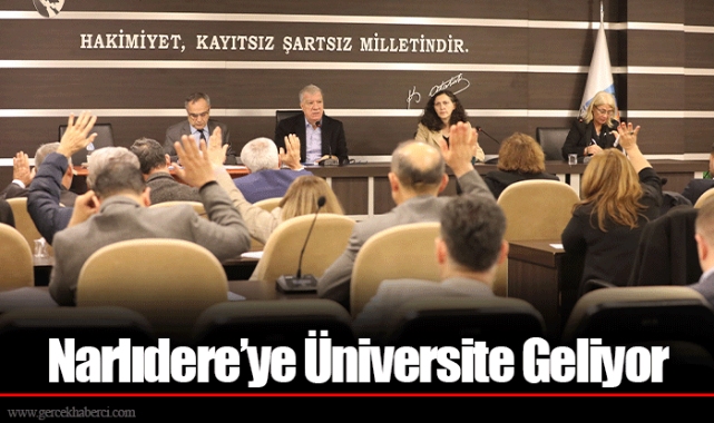 Narlıdere’ye Üniversite Geliyor