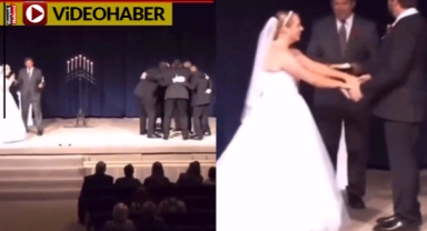 Nikah memuru sordu, o damat 'Evet' demeden önce arkadaşlarına danıştı