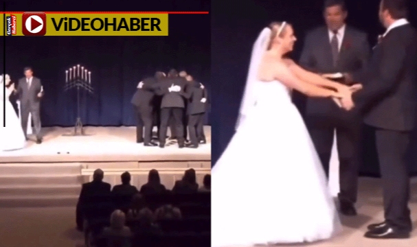 Nikah memuru sordu, o damat 'Evet' demeden önce arkadaşlarına danıştı