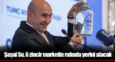 Şaşal Su, 6 zincir marketin rafında yerini alacak