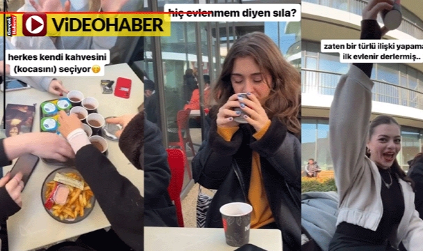 Şekerli kahve akımı: Aralarında ilk evlenecek kişiyi böyle buldular