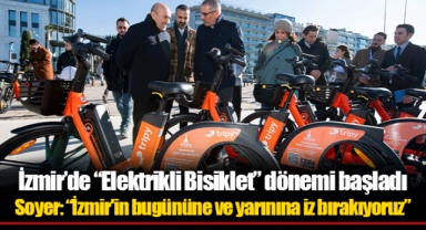 Soyer: “İzmir'in bugününe ve yarınına iz bırakıyoruz”