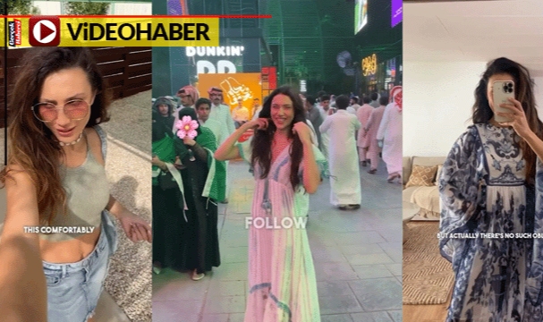 Suudi Arabistan'a taşınan Türk fenomenin giyimi şaşırttı: "Kısa kol bile gezilebilir"