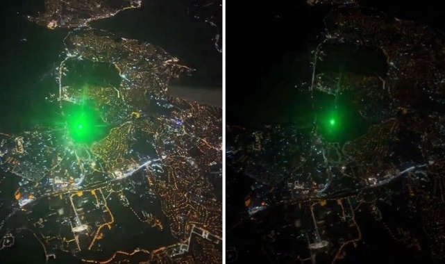 THY'nin İzmir-İstanbul yolcu uçağına lazerli taciz