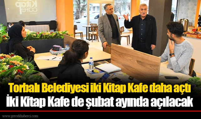 Torbalı Belediyesi iki Kitap Kafe daha açtı