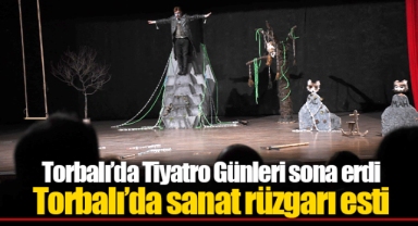 Torbalı’da Tiyatro Günleri sona erdi