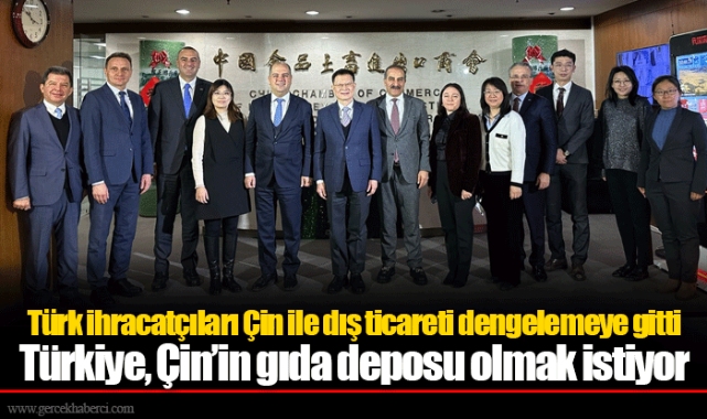 Türk ihracatçıları Çin ile dış ticareti dengelemeye gitti