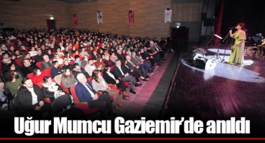 Uğur Mumcu Gaziemir’de anıldı