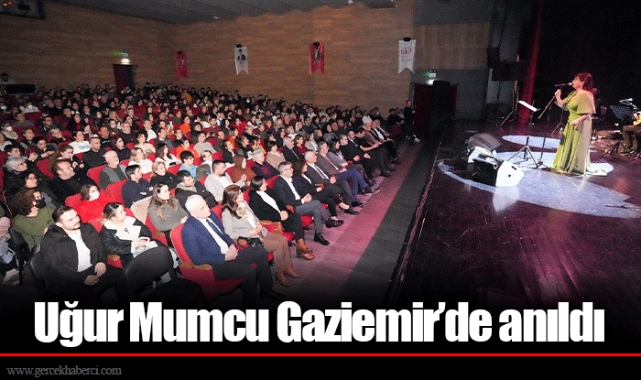 Uğur Mumcu Gaziemir’de anıldı