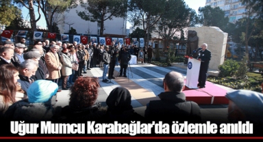 Uğur Mumcu Karabağlar'da özlemle anıldı