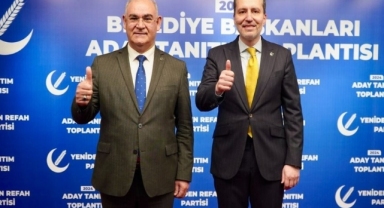 Ülkü Ocakları'nın tehdit ettiği MHP'li başkan, Yeniden Refah'tan aday oldu