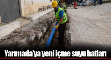 Yarımada’ya yeni içme suyu hatları