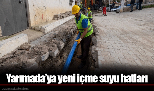 Yarımada’ya yeni içme suyu hatları