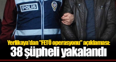 Yerlikaya'dan
