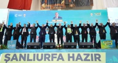 AK Parti'nin Şanlıurfa ilçe belediye başkan adayları tanıtıldı
