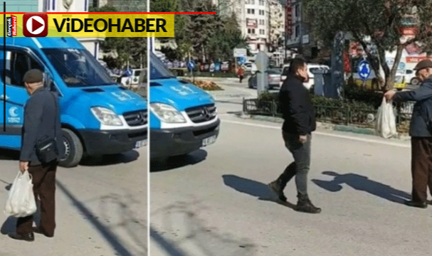 AK Parti seçim aracını durdurup poşetini gösterdi: Şuraya bak şuraya... 200 lira burası