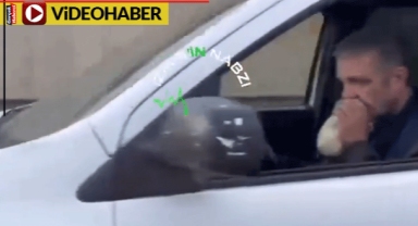 Akan trafikte korkunç görüntüler